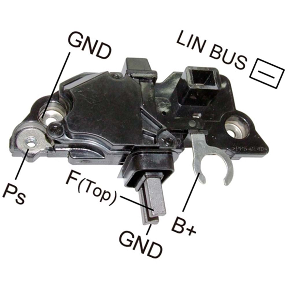 ALTERNATOR KONJEKTOR 12V (LIN) TEK FIS VOLVO S60 2.0T - VOLVO S80 2.0T - VOLVO V70 2.0T 160 AMP (F00M145311)