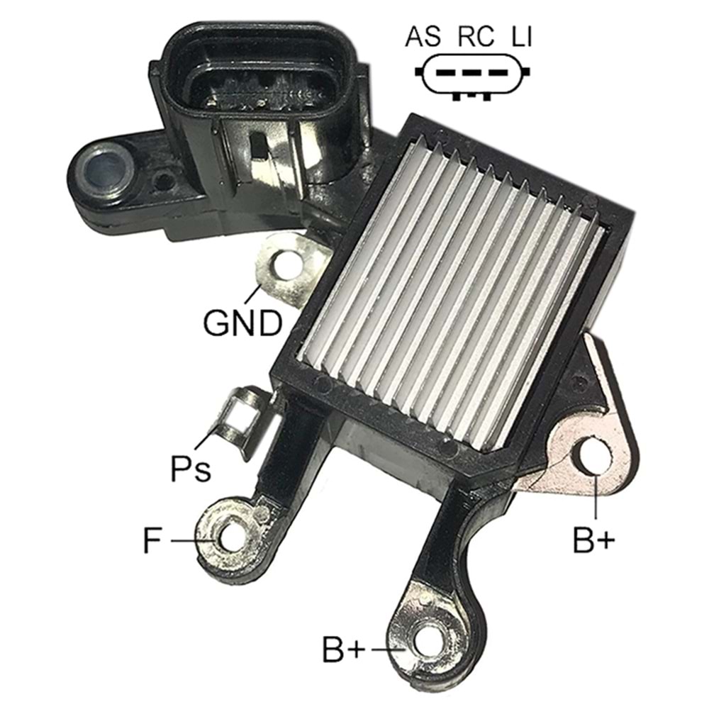ALT. KONJEKTOR 12V (LI- RC-AS) LAND ROVER / RANGE ROVER SPORT 150 AMP Y.M. (PCM-02)