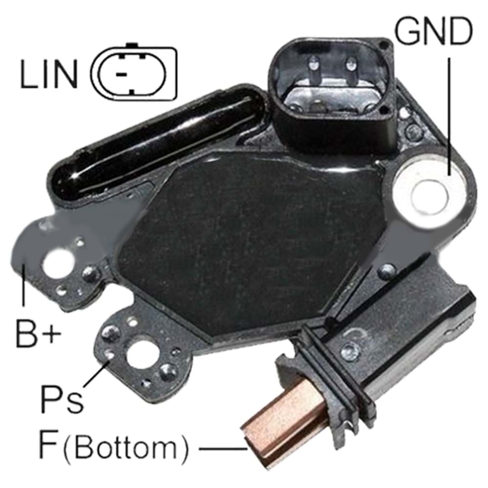 ALT. KONJEKTOR 12V (LIN) ALPINA D3 / AUDI Q7 (599103 - 2610921 - 2543589 - 2613952)