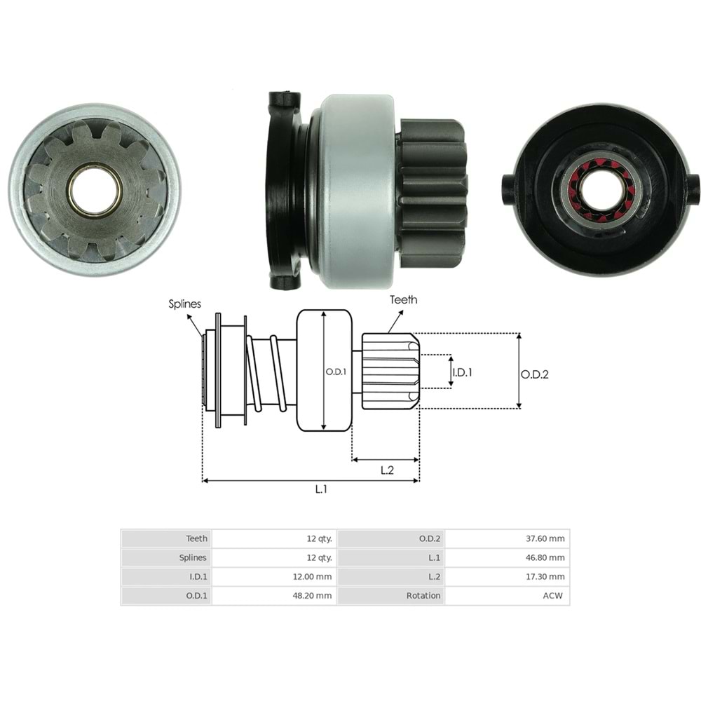 MARS DISLISI (TOYOTA TSUSHO) 12 DIS FORD TRANSIT V184 (IC DISLI)