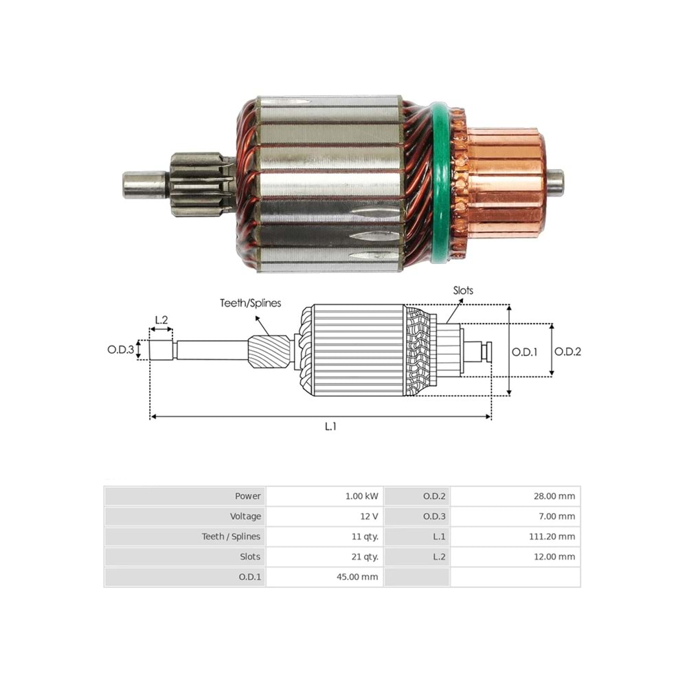 MARS KOLLEKTORU (TOYOTA TSUSHO) 12V 11 DIS TOYOTA COROLLA - AVENSIS - YARIS / HONDA CIVIC / SUBARU IMPREZA / SUZUKI