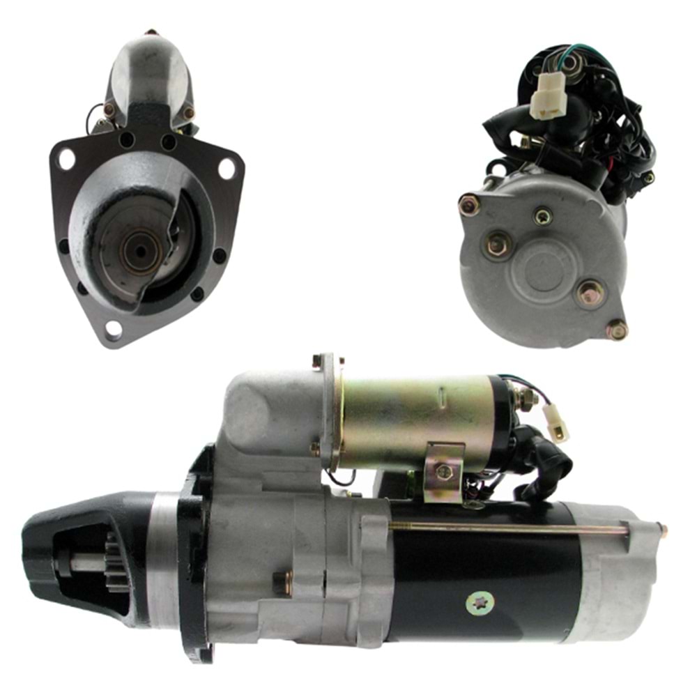 MARS MOTORU 24V 7,5 KW 13 DIS (53mm) KOMATSU PC200-1 6D110 - S6D110 - S695L (023000-6341) WA420