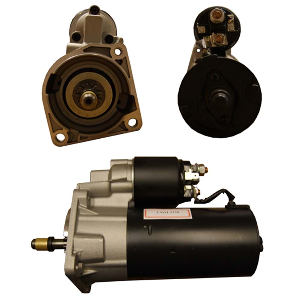 MARS MOTORU 12V 1,7 KW 9 DIS AUDI 80-90 / VOLKSWAGEN PASSAT 1.6 DIZEL (0001110007)