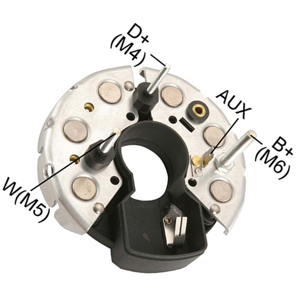 ALT. DIOT TABLASI MERCEDES / MAN / KHD / IVECO (3 CIVATA+1 FIS HAVUZLU) 114MM