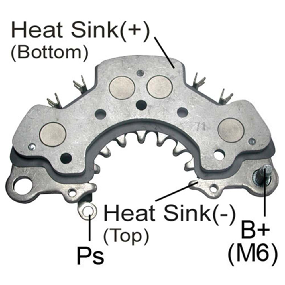 ALTERNATOR DIOT TABLASI NISSAN MAXIMA / INFINITI 119MM