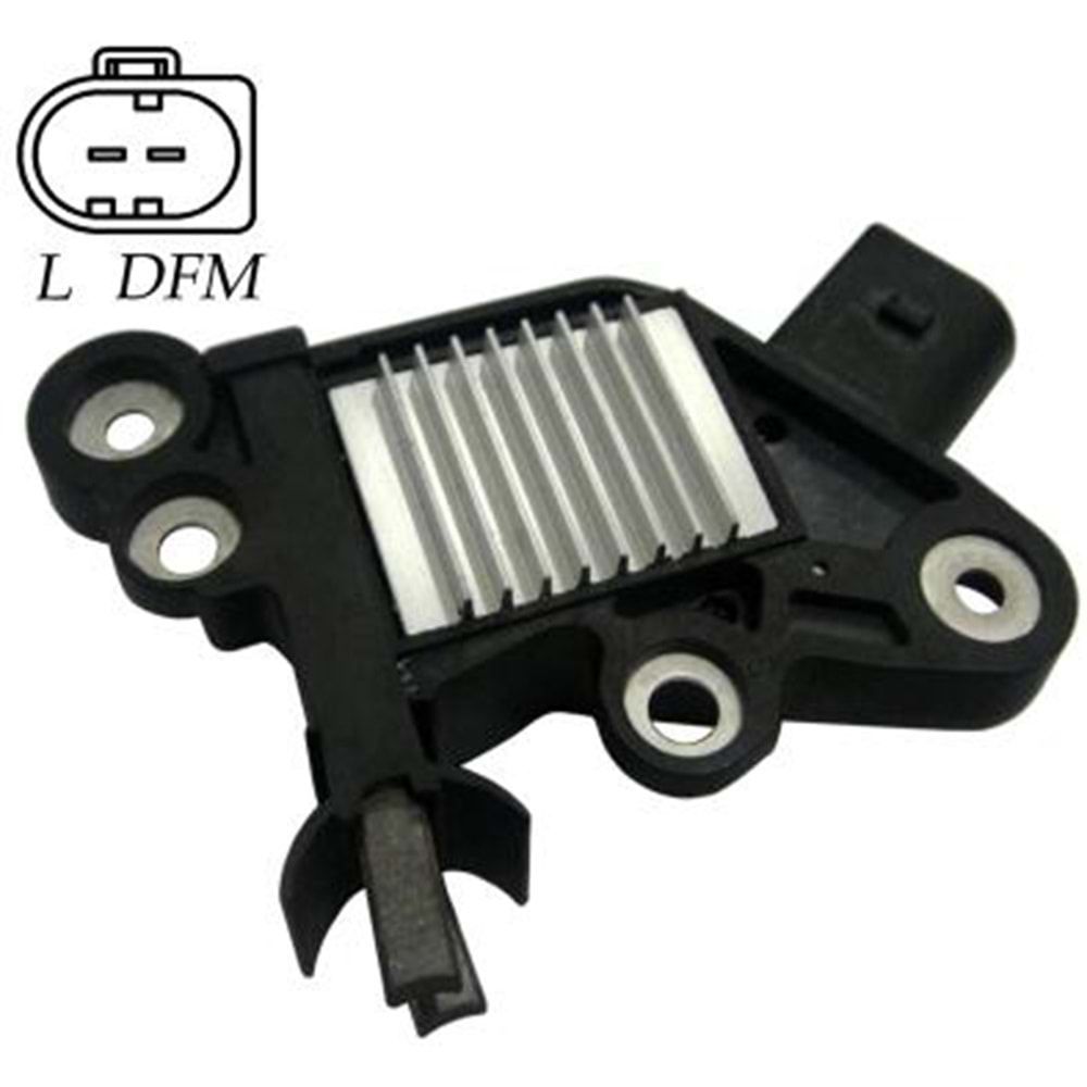 ALTERNATOR KONJEKTOR 12V L-DFM(FR) TERMINAL FIAT PALIO / PUNTO / SIENA / IDEA / LINEA / STRADA SERVICING: BOSCH F00BL0609