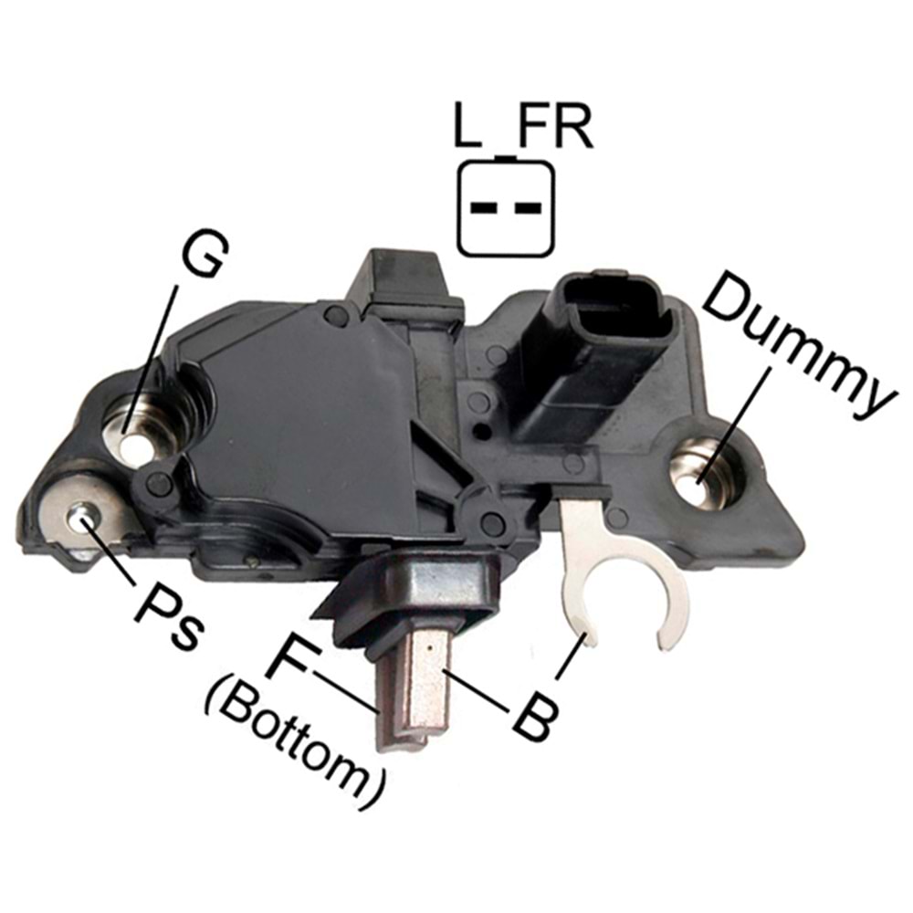 ALT. KONJEKTOR 12V RENAULT KANGOO / CLIO / MEGANE 14MM