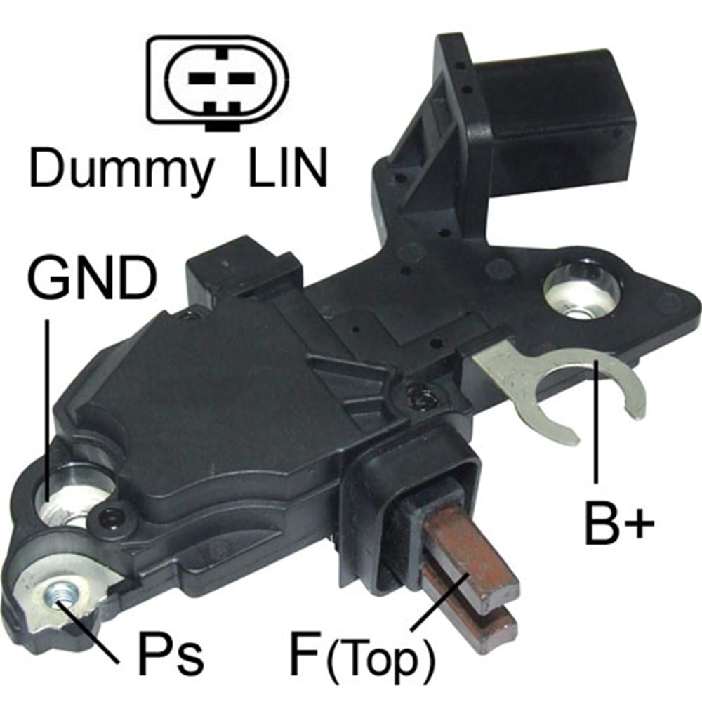 ALT. KONJEKTOR 12V LIN-X(DUMMY) TERMINAL MERCEDES SERVICING: BOSCH 0124525054 - 055 - 161 150 AMP