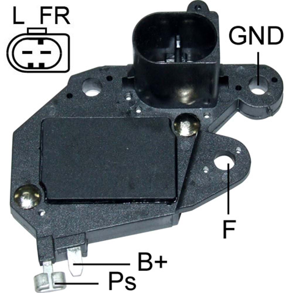 ALT. KONJEKTOR 12V MERCEDES E200 2.2 CDI - E220 2.2 CDI - E270 2.7 CDI (SU SOGUTMALI ALTERNATORLER ICIN)