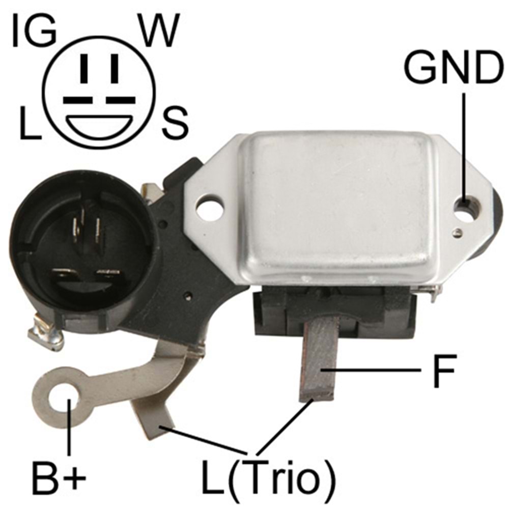 ALT. KONJEKTOR 12V OPEL ASTRA / VECTRA / CORSA (4 FISLI)