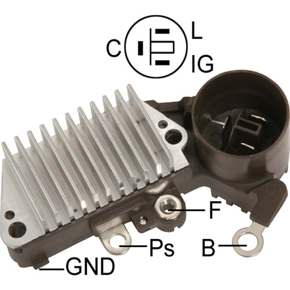 ALT. KONJEKTOR 12V TOYOTA / HONDA / ISUZU 63,5MM