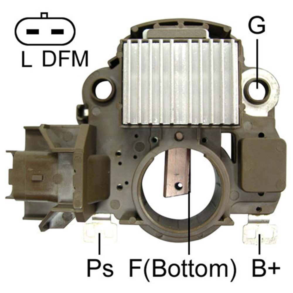 ALT. KONJEKTOR 12V PEUGEOT PARTNER 2,0 HDI 306-307 HDI / CITROEN BERLINGO 2,0 HDI