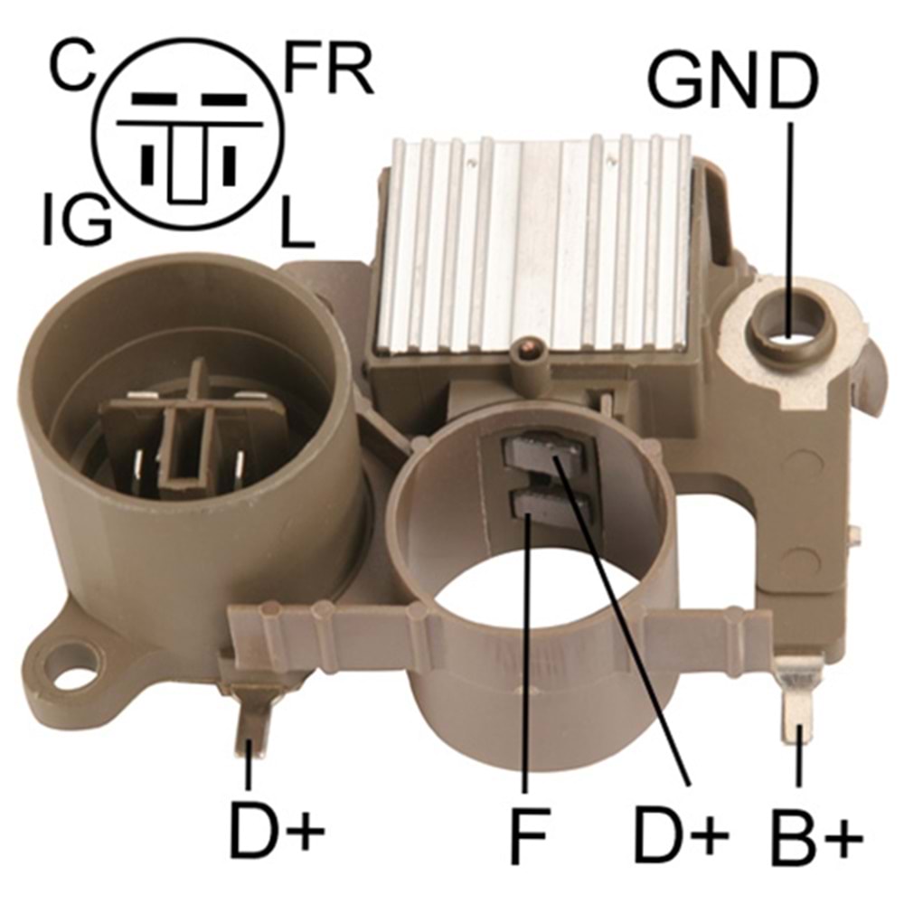 ALT. KONJEKTOR 12V HONDA CIVIC / CRX 32MM