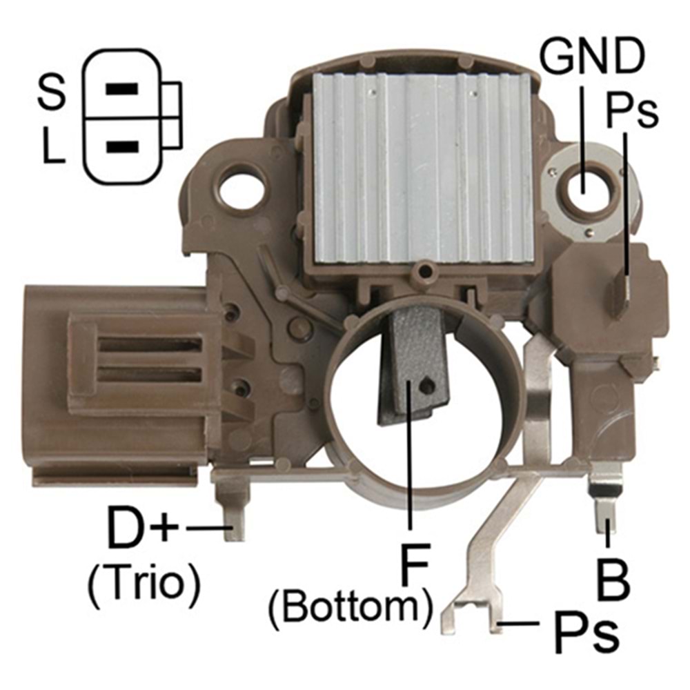 ALT. KONJEKTOR 12V MAZDA 323 90/96 MODEL 28MM