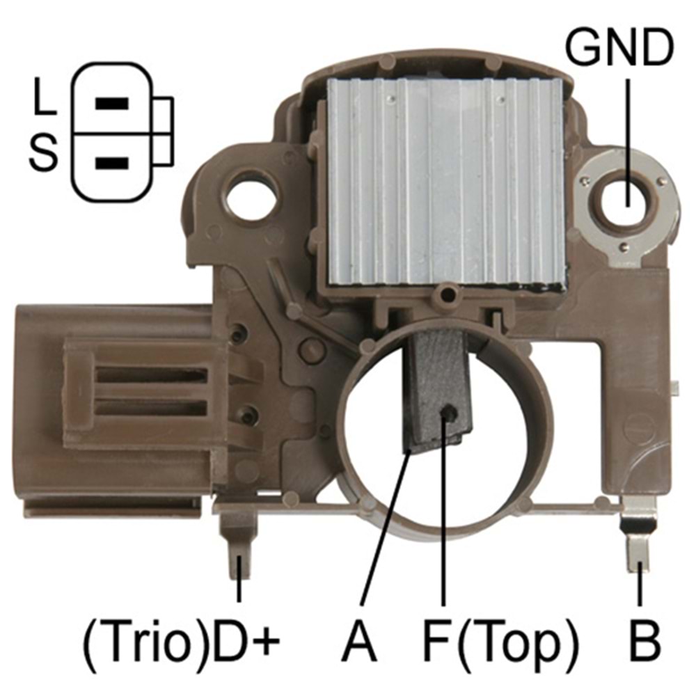 ALT. KONJEKTOR 12V MAZDA 323-326 28MM