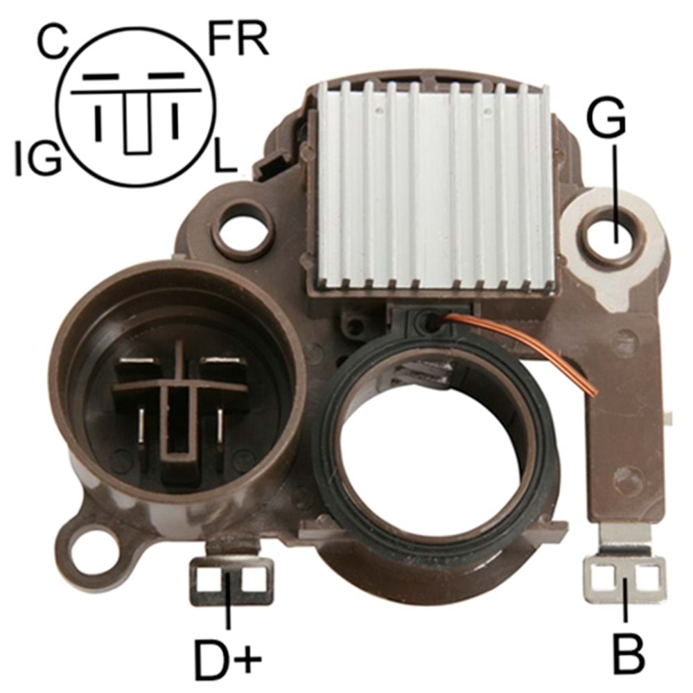 ALTERNATOR KONJEKTOR 12V HONDA CIVIC A866X26641