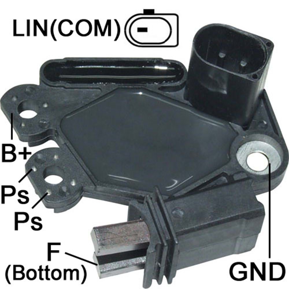 ALT. KONJEKTOR 12V LIN-X(DUMMY) TERMINAL MERCEDES VITO 109 2.2 CDI 180 AMP ALTERNATOR SERVICING: VALEO TG17C061 - 0
