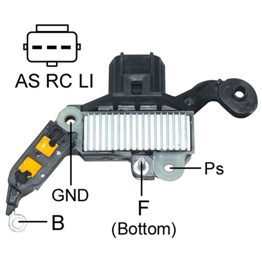 ALT. KONJEKTOR 12V (14,0V) FORD FOCUS - CONNECT DIZEL VISTEON