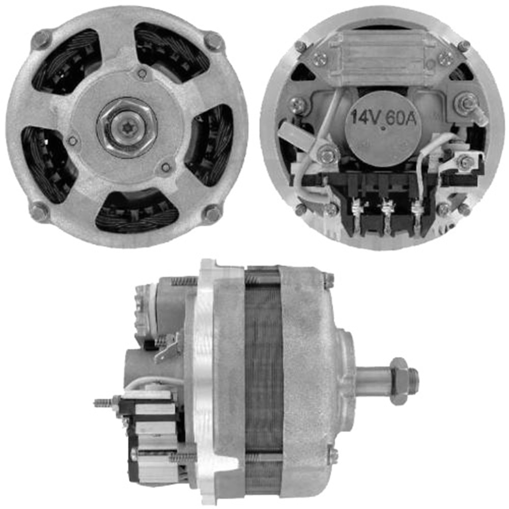 ALT. ALTERNATOR 12V 60 AMP KHD DEUTZ 1011 JENERATOR