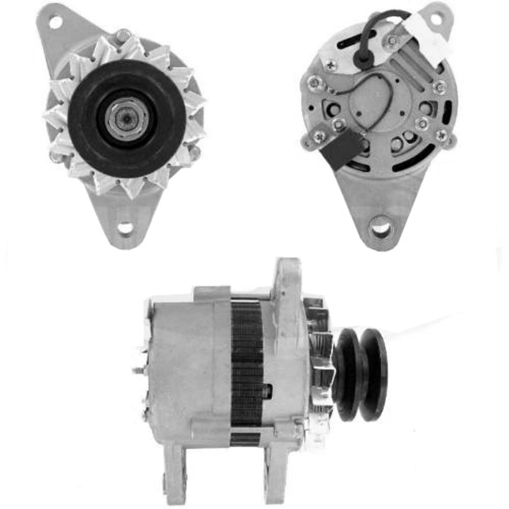 ALTERNATOR 24V 40 AMP 6BD1T / HITACHI EX200-2 ISUZU MOTORLU IS MAKINASI