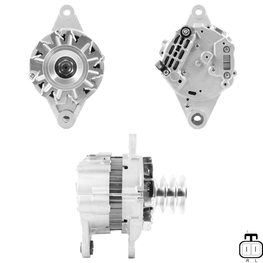 ALT. ALTERNATOR (TOYOTA TSUSHO) 24V 50 AMP ISUZU MOTORLU IS MAKINASI (6HK1-4HK1)