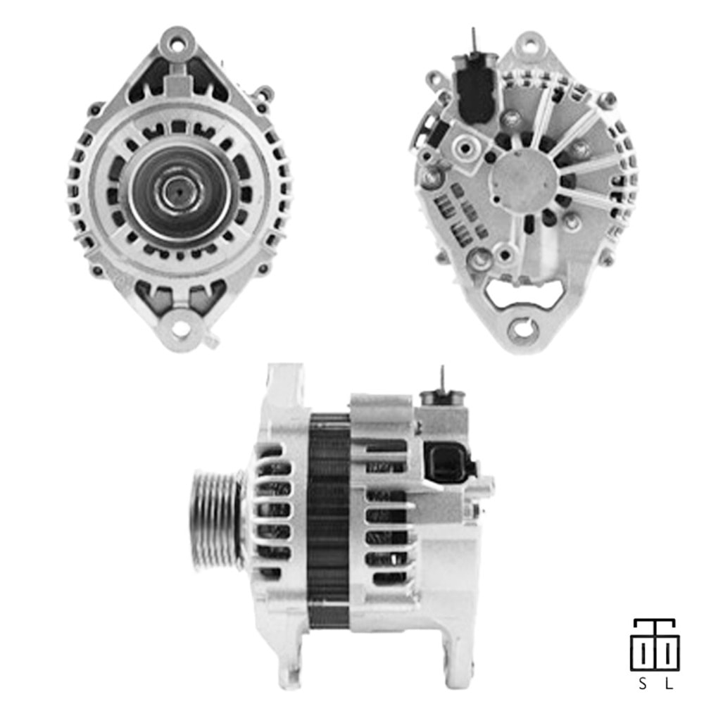 ALT. ALTERNATOR (TOYOTA TSUSHO) 12V 80 AMP NISSAN ALMERA 1.5 - PRIMERA 1.6 (QG15DE)