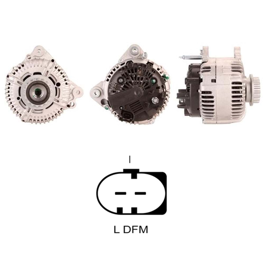 ALT. ALTERNATOR 12V 180 AMP VOLKSWAGEN TRANSPORTER T5 2.5 TDI - TOUAREG 2.5 TDI