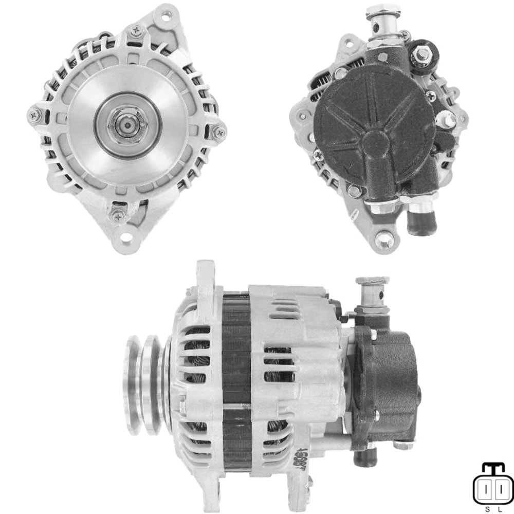ALT. ALTERNATOR 12V 65 AMP MITSUBISHI L300 Y.M.