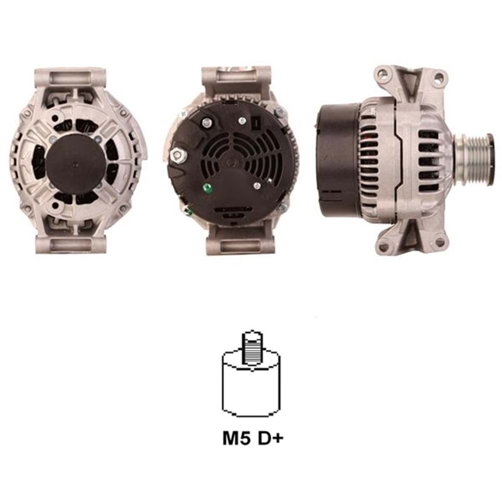 ALT. ALTERNATOR 12V 90 AMP MERCEDES SPRINTER 313 - 315 - 316 - 413 2.2 CDI - VITO 2.2 CDI