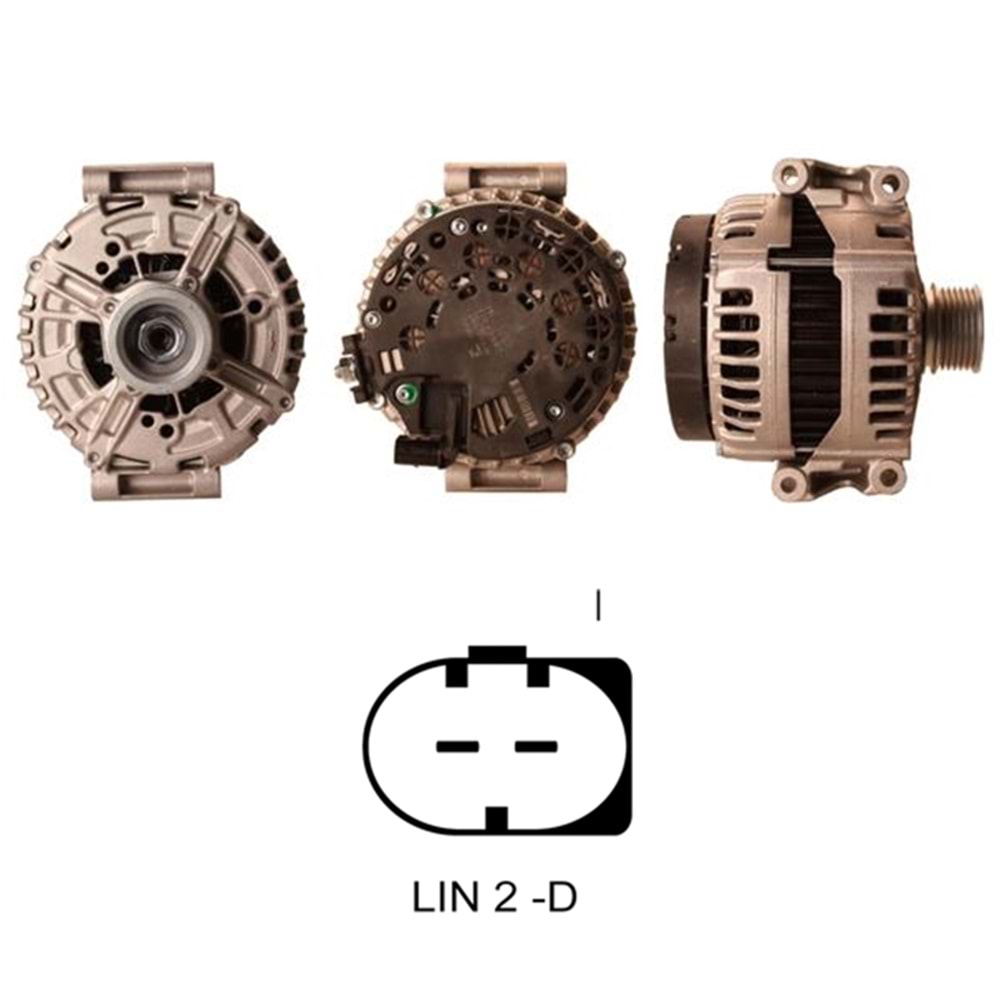 ALT. ALTERNATOR 12V 220 AMP MERCEDES S350 - S500 - SPRINTER (LIN2-D)