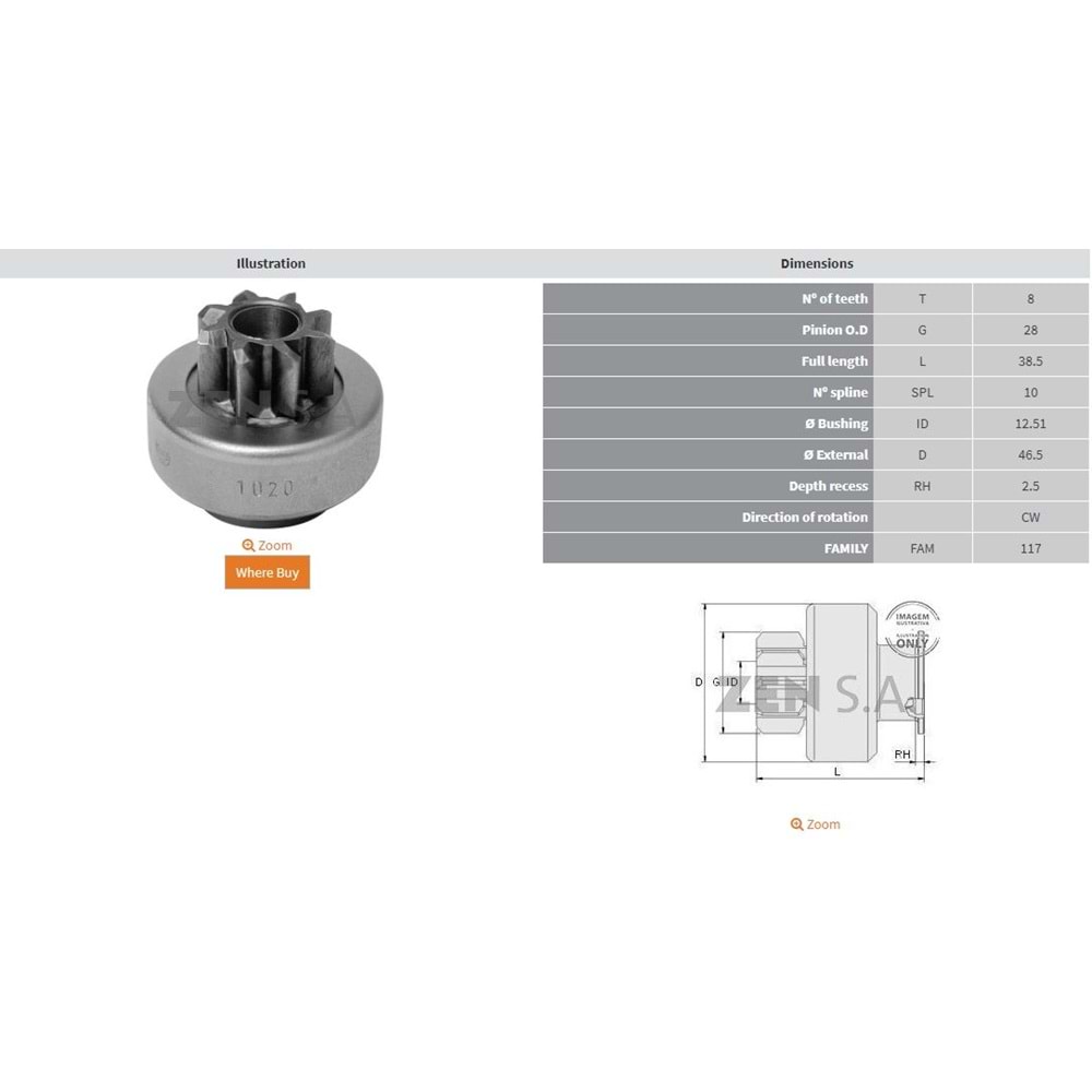 MARS DISLISI 8 DIS NISSAN PRIMERA 1.6/1.8 - ALMERA 1.5/1.8 - SUNNY 1.6