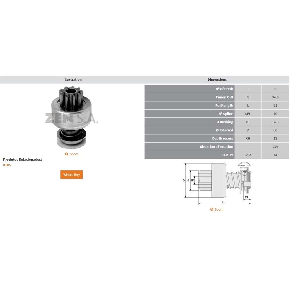 MARS DISLISI 9 DIS CLARK / FIAT ALLIS / KOMATSU / MASSEY FERGUSON