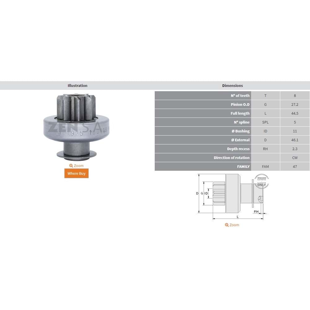 MARS DISLISI 8 DIS PEUGEOT 107 / CITROEN C1 / TOYOTA (UMM-3353)