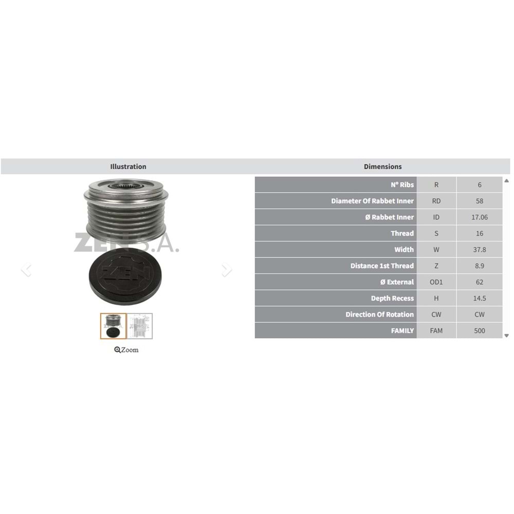 ALT. KASNAK HYUNDAI ACCENT - ELENTRA 1.6 - I20 1.0 - I30 1.4 - 1.6 - TUSCON 1.6 - 2.0 / KIA CEED 1.0 - 1.4 - CE