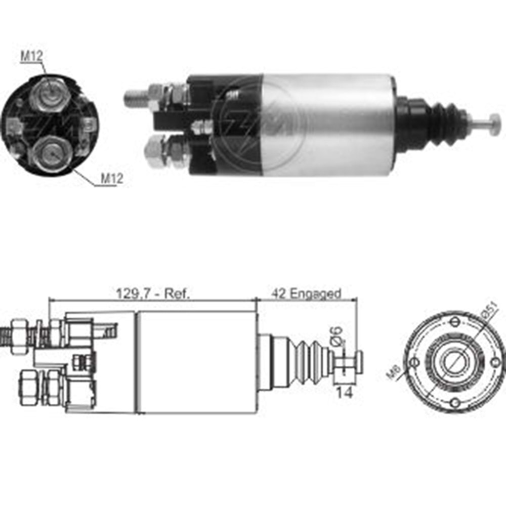MARS OTOMATIGI 12V MITSUBISHI FUSO