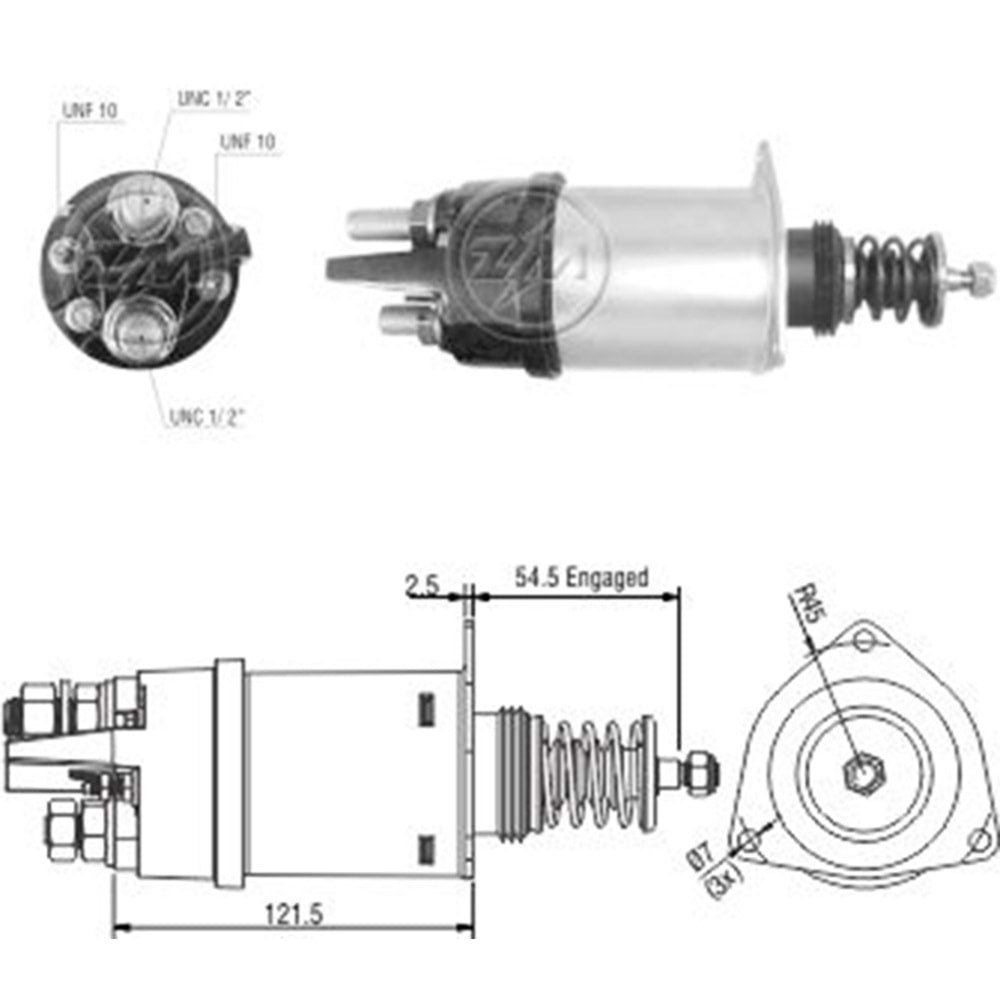 MARS OTOMATIGI 12V 42MT FORD / JOHN DEERE / NEW HOLLAND