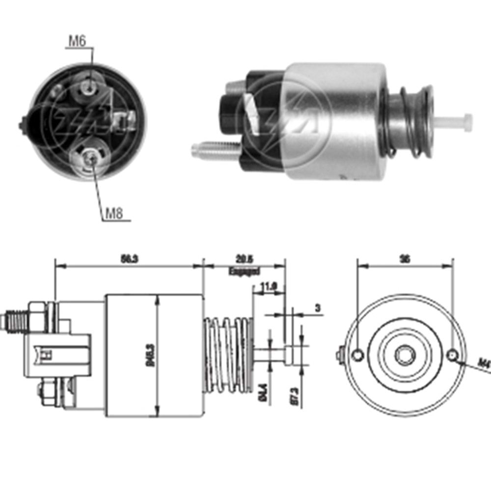 MARS OTOMATIGI 12V GM - CHEVROLET AGILE - COBALT - CORSA - MONTANA - ONIX - PRISMA - SPARK - SPIN