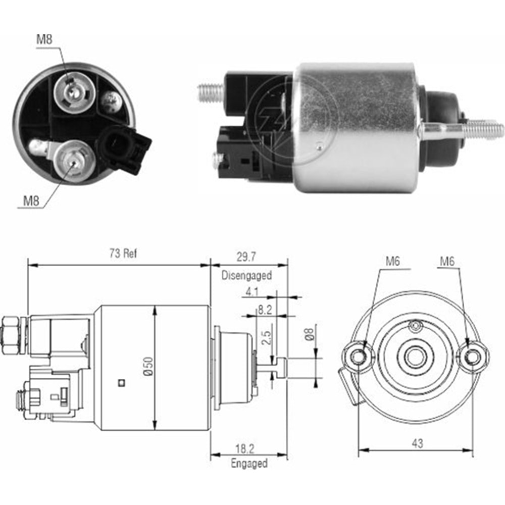 MARS OTOMATIGI 12V GM-PONTIAC / LEXUS LX 570 / TOYOTA 1.6 - 1.8 L
