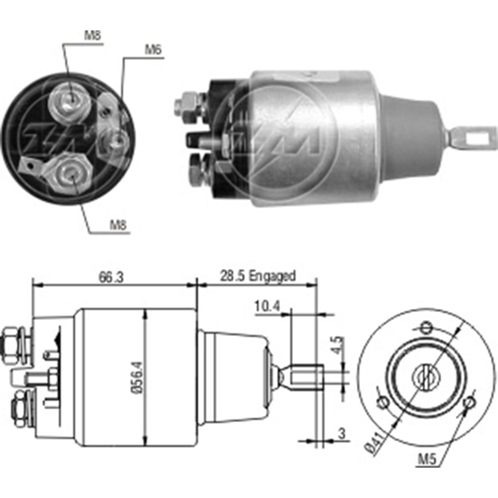 MARS OTOMATIGI 12V GM - CHEVROLET CELTA - CORSA