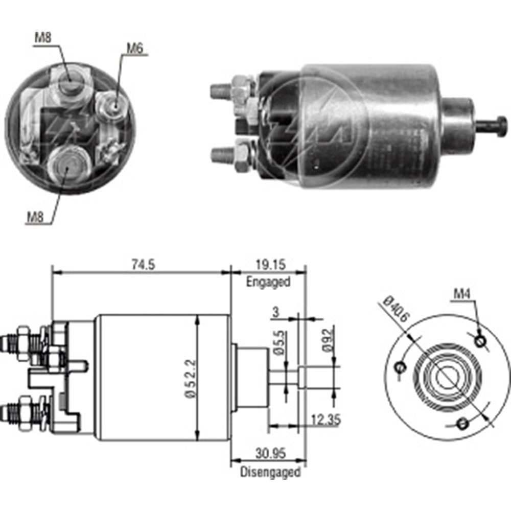 MARS OTOMATIGI 12V OPEL ASTRA - VECTRA - CORSA / FIAT DOBLO - PALIO - STILO