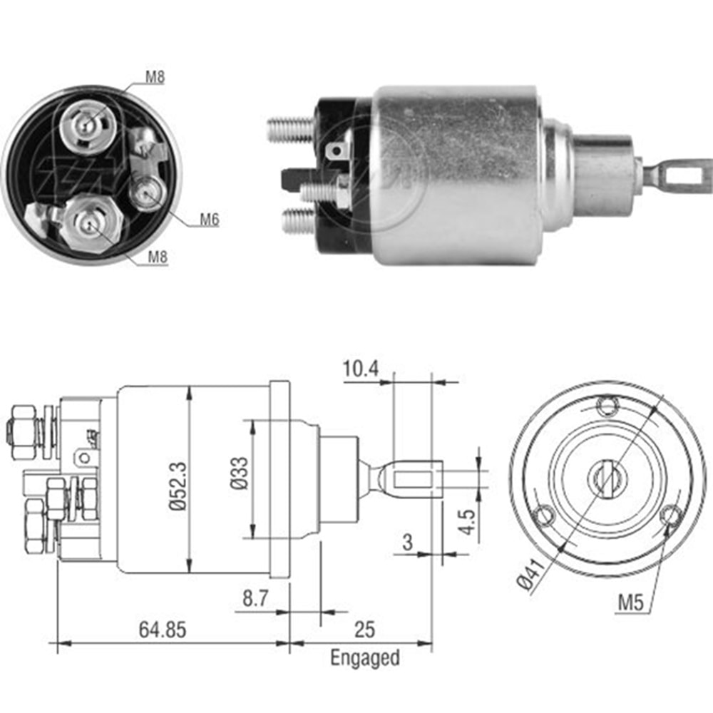 MARS OTOMATIGI 12V DAEWOO / FIAT STILO / GM-OPEL / MERCEDES-BENZ 250 / SAAB 9-3