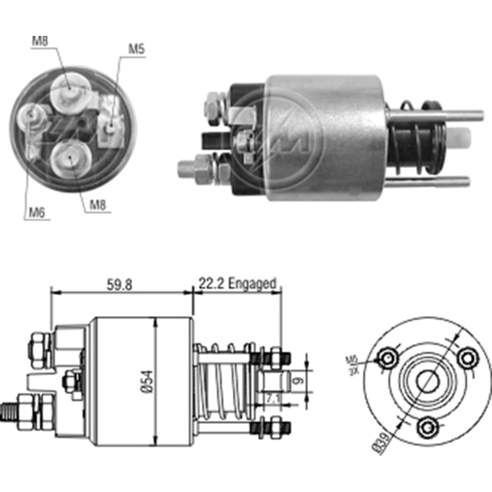 MARS OTOMATIGI 12V BMW 3 SERIES - 5 SERIES