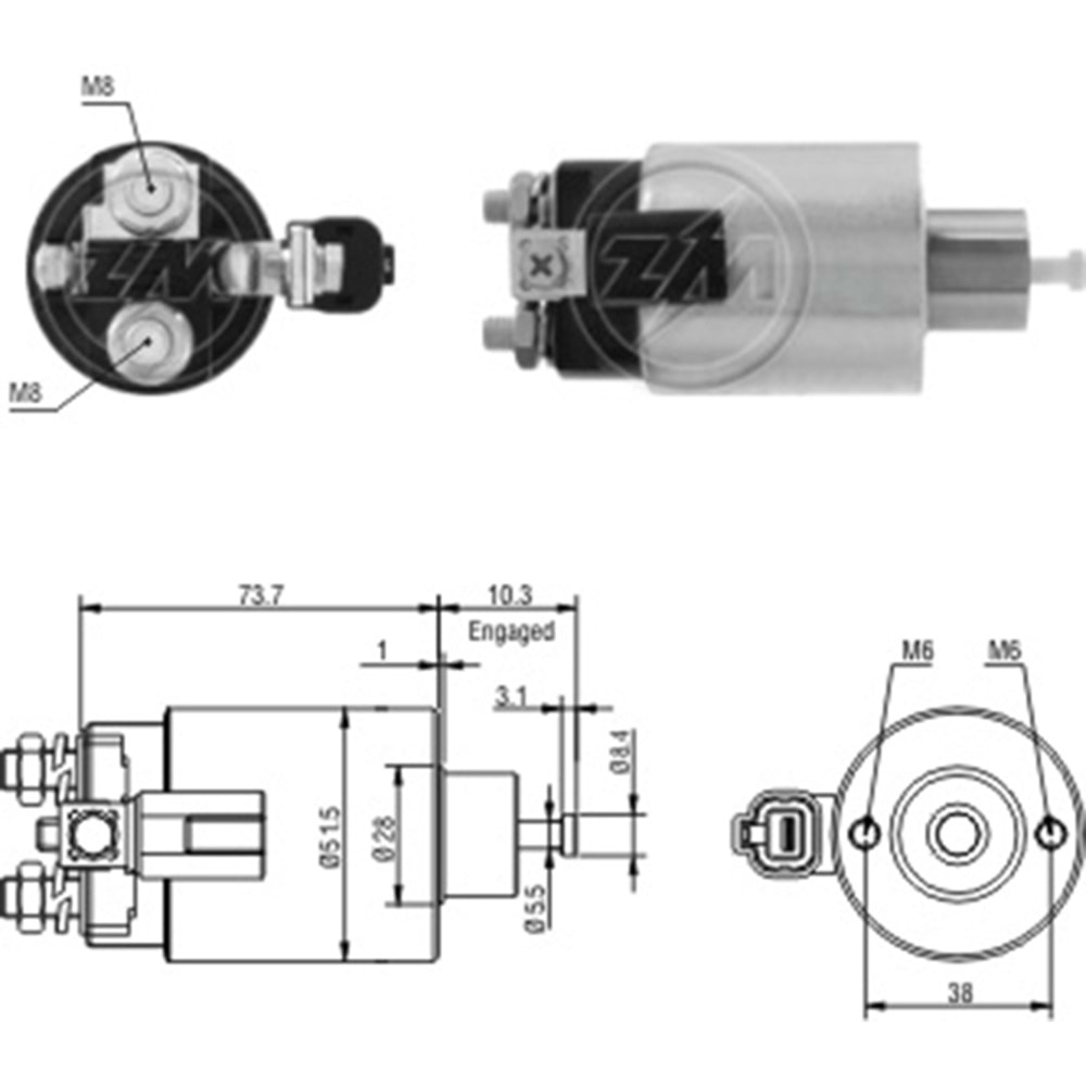 MARS OTOMATIGI 12V NISSAN ALTIMA - SENTRA