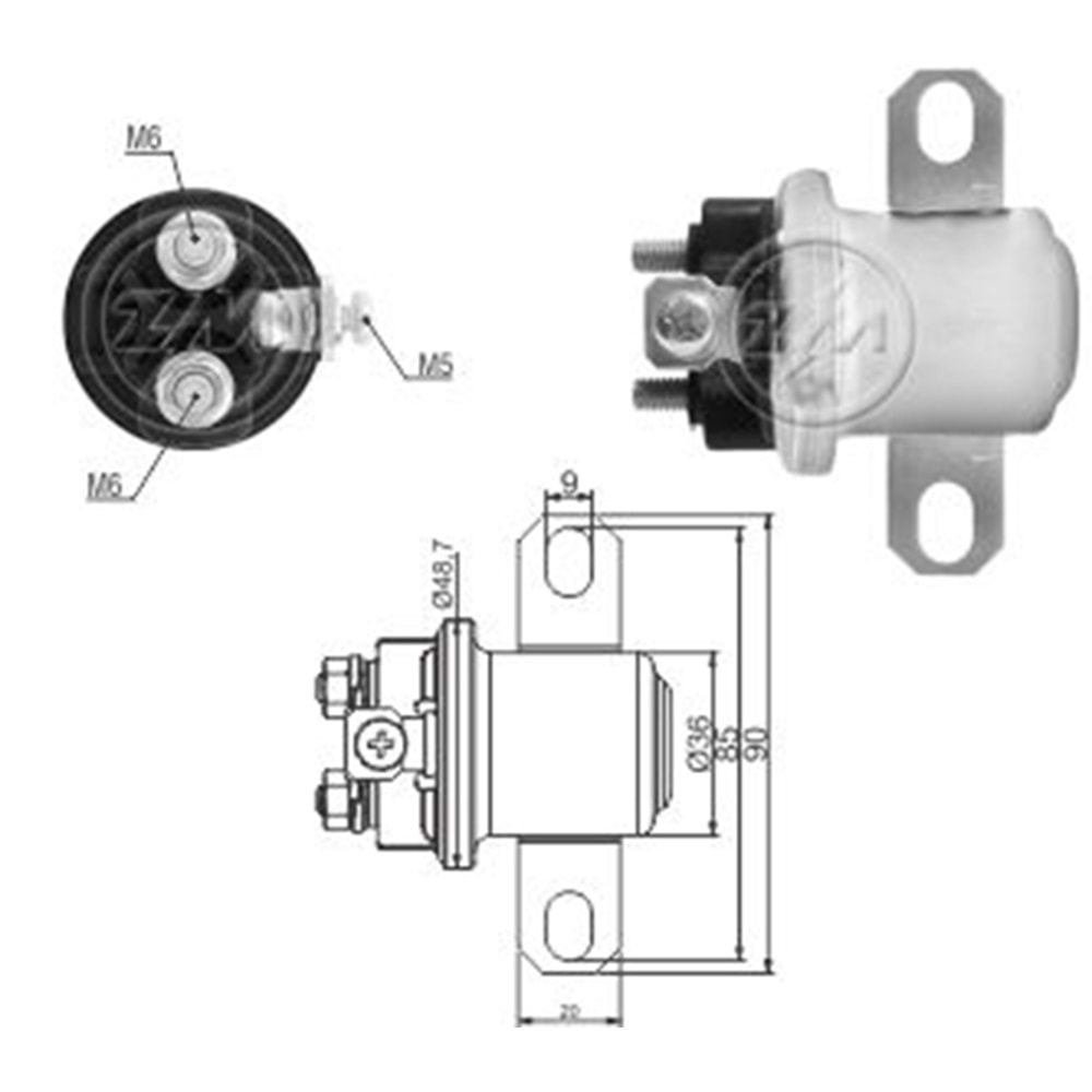 MARS OTOMATIGI 24V ASHOK LAYLAND / FORD / VOLKSWAGEN YARDIMCI OTOMATIK