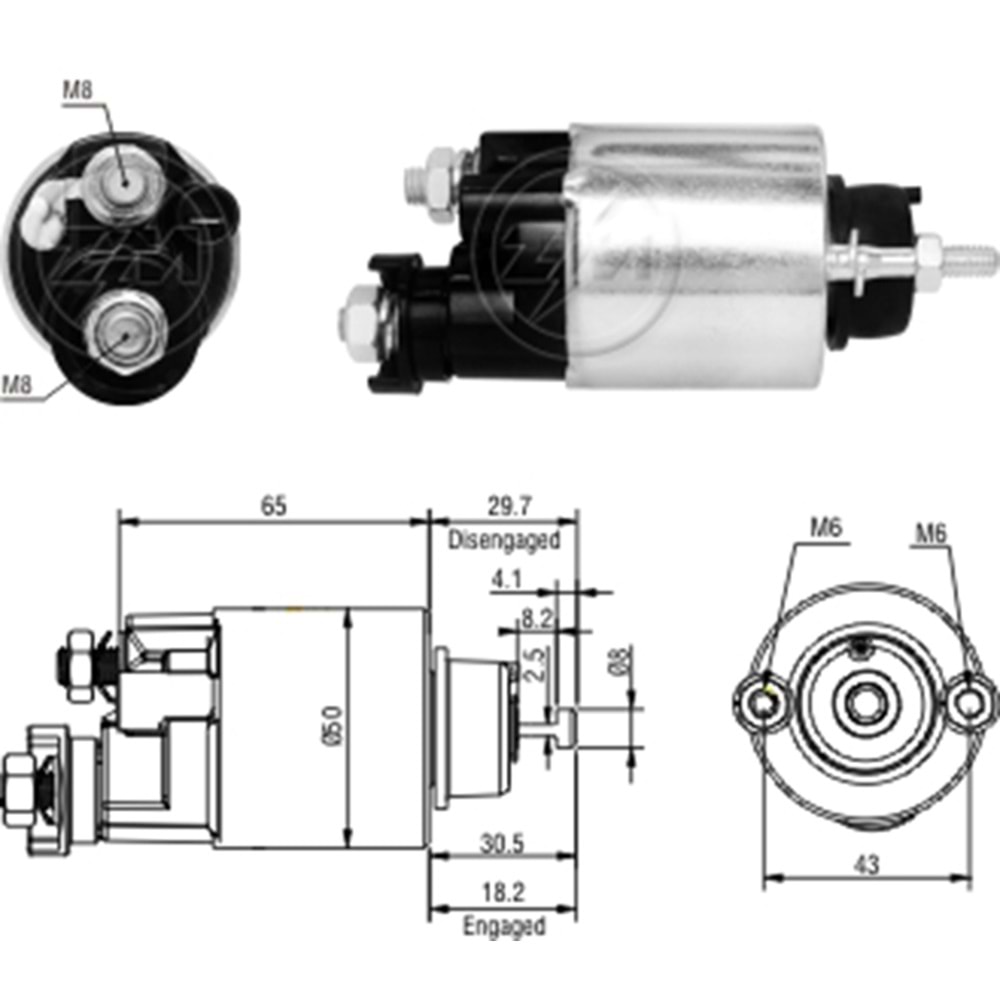 MARS OTOMATIGI 12V HONDA CIVIC 1.7L 2001 - 2005