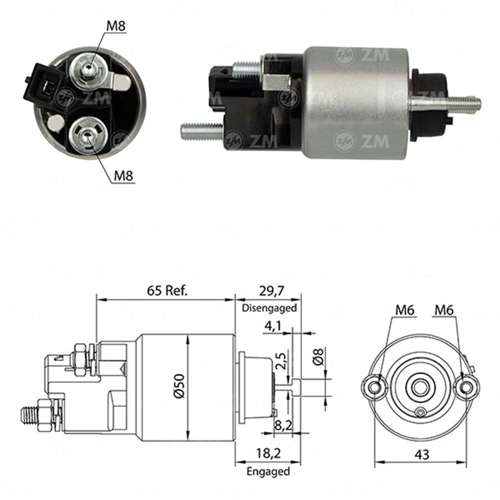 MARS OTOMATIGI 12V BMW 1 - 2 - 3 - 4 - 5 - 6 - 7 SERIES - X3 - X4 - X5 - X6