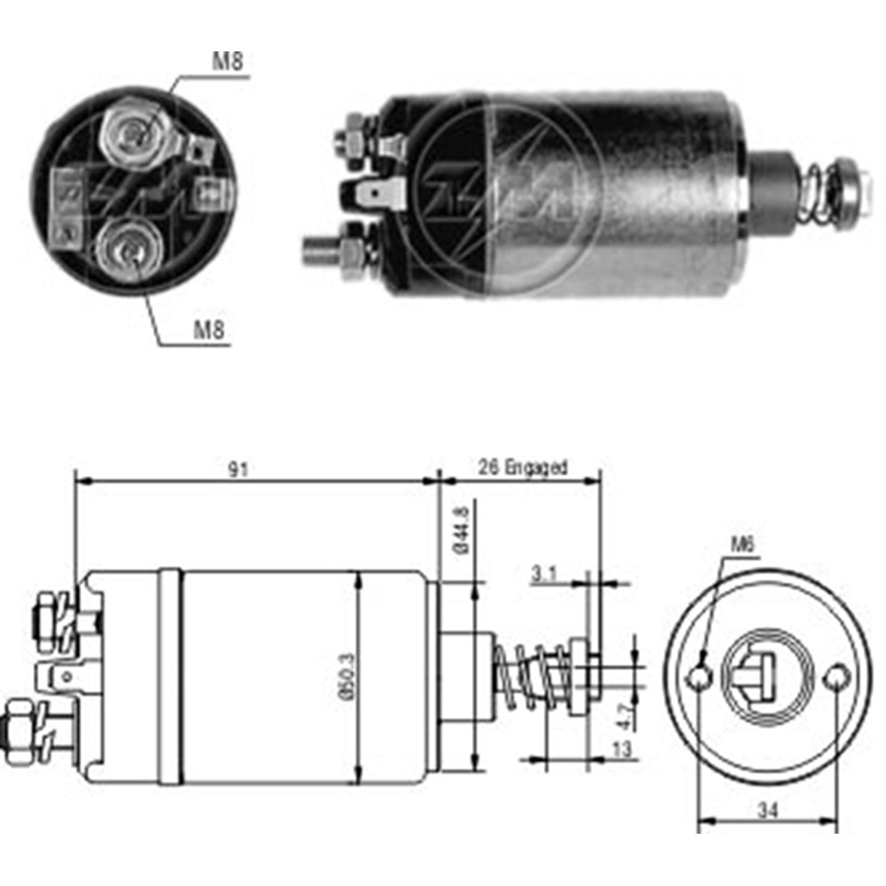 MARS OTOMATIGI 12V PORSCHE 911 - 930