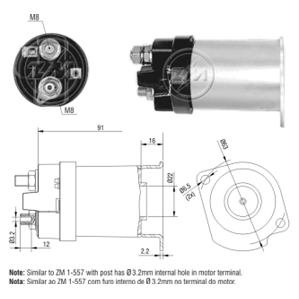 MARS OTOMATIGI 12V GM - OPEL ASCONA - CORSA - KADETT - MANTA