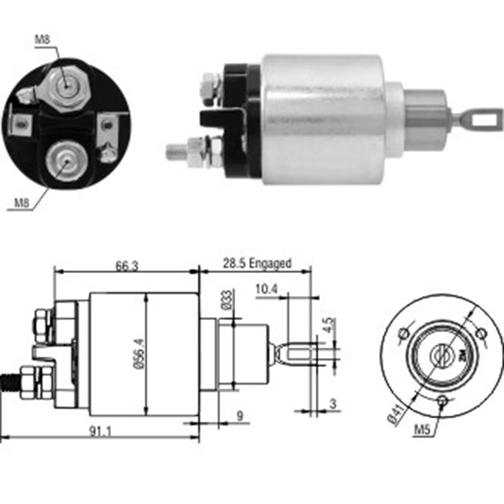 MARS OTOMATIGI 12V AUDI 100 - 80 - A4 - A6 - CABRIOLET - COUPE / VOLKSWAGEN PASSAT
