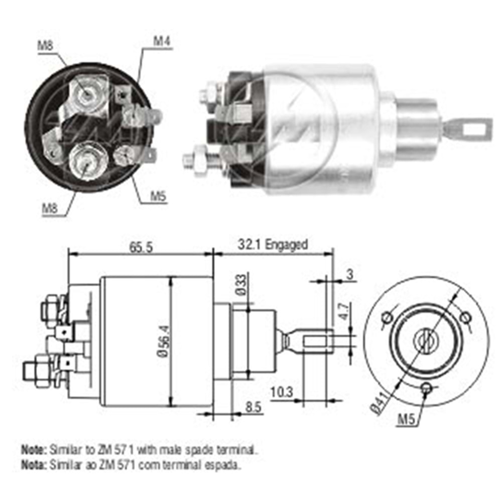 MARS OTOMATIGI 12V AGRALE / VOLKSWAGEN / YANMAR